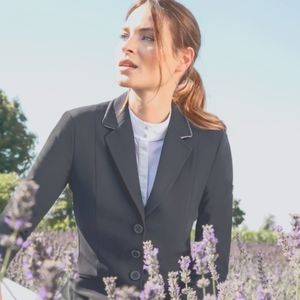 LIKE NEW EQUILINE X-Cool Premium Competition Jacket Blazer w/ rhinestones